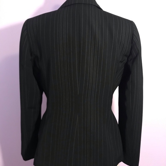 Beautiful Black Pinstripe Suit Set! - Picture 3 of 7